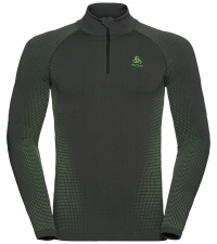 ODLO Футболка длинный рукав PERFORMANCE WARM Eco 1/2 Zip мужская