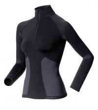 ODLO Футболка длинный рукав 1/2 ZIP PERFORMANCE EVOLUTION WARM женская
