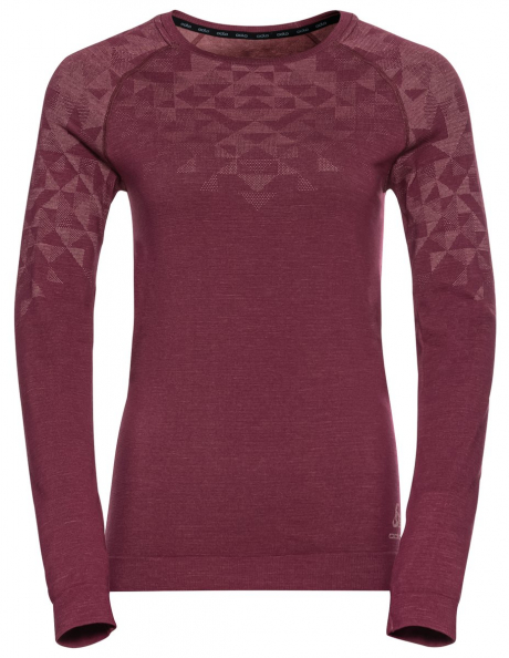 ODLO Футболка длинный рукав WOOL WARM KINSHIP PW 200 женская