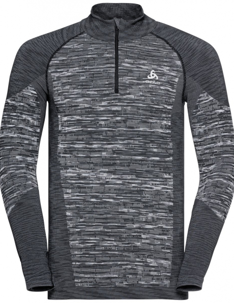 ODLO Футболка длинный рукав BLACKCOMB WARM Eco 1/2 Zip мужская