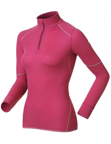 ODLO Футболка длинный рукав 1/2 ZIP X-WARM женская