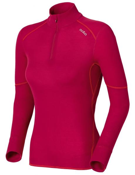 ODLO Футболка длинный рукав 1/2 ZIP X-WARM женская