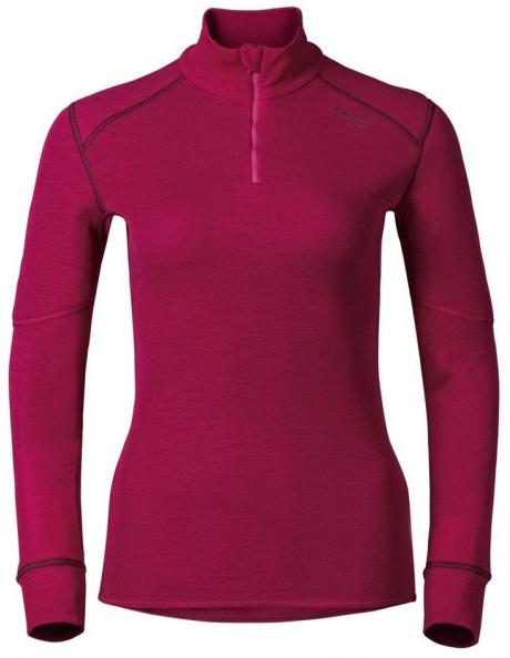 ODLO Футболка длинный рукав 1/2 ZIP X-WARM женская