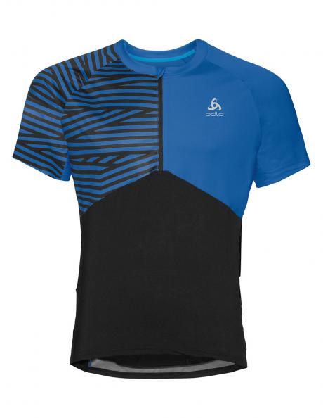 ODLO Велофутболка 1/2 ZIP MORZINE мужская