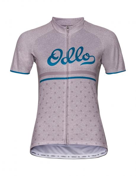 ODLO Велофутболка 1/2 ZIP FUJIN PRINT женская