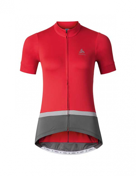 ODLO Велофутболка 1/2 ZIP FUJIN женская
