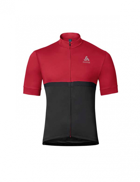 ODLO Велофутболка 1/2 ZIP FUJIN мужская