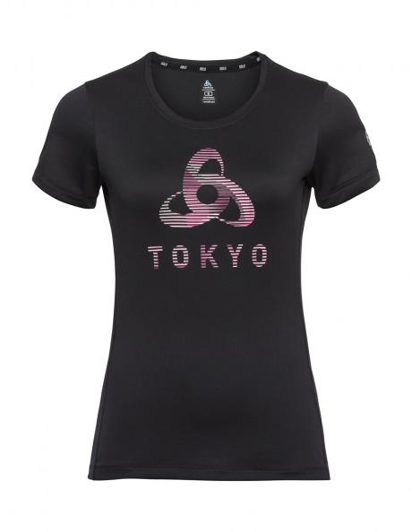 ODLO Футболка с коротким рукавом женская ELEMENT Light PRINT