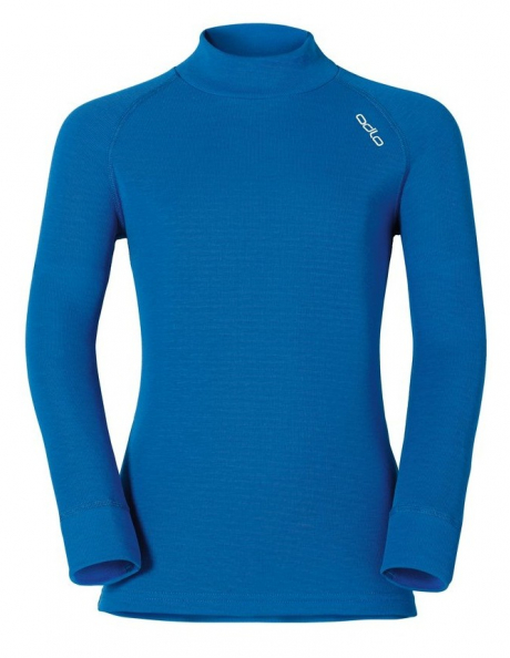 ODLO Футболка длинный рукав и воротник-стойка ACTIVE WARM KIDS детская