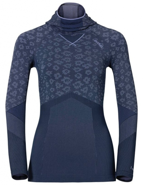 ODLO Футболка с капюшоном и маской BLACKCOMB EVOLUTION WARM женская