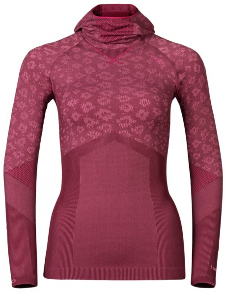 ODLO Футболка с капюшоном и маской BLACKCOMB EVOLUTION WARM женская