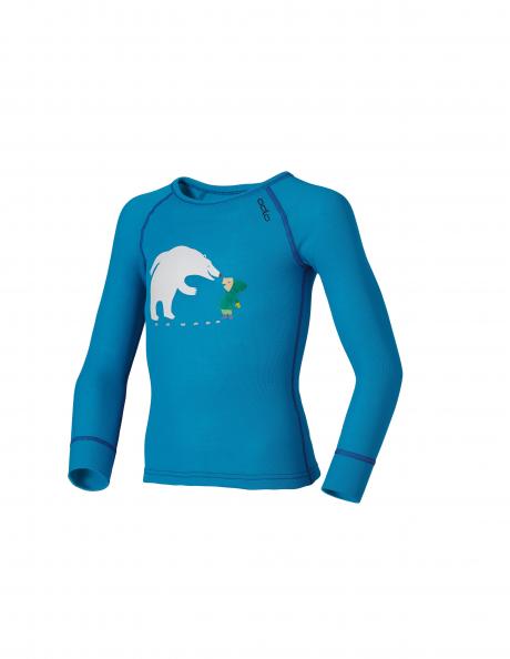 ODLO Футболка длинный рукав ACTIVE WARM TREND KIDS детская