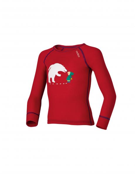 ODLO Футболка длинный рукав ACTIVE WARM TREND KIDS детская
