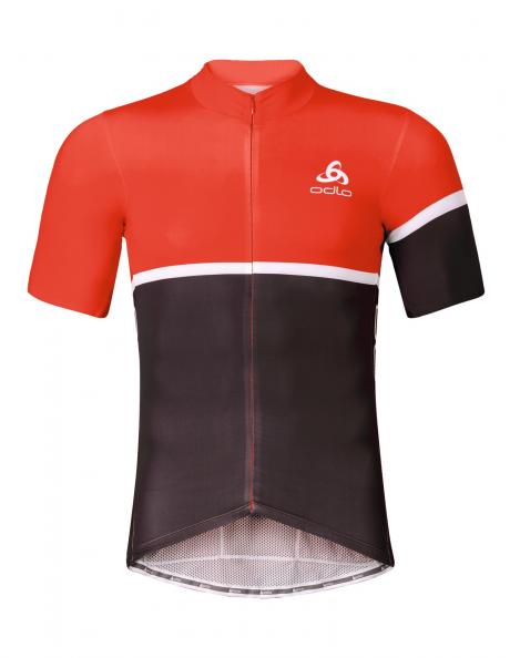 ODLO Велофутболка 1/2 ZIP KAMIKAZE мужская