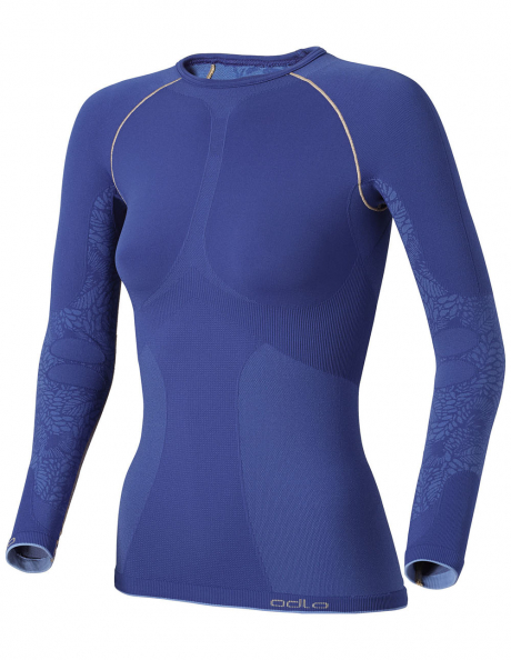 ODLO Футболка длинный рукав EVOLUTION WARM TREND JACQUARD женская