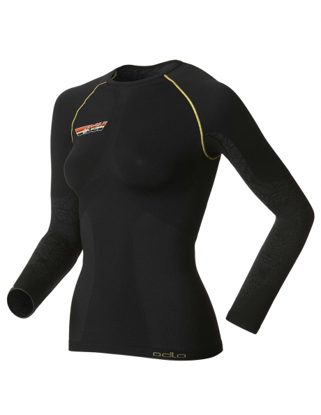 ODLO Футболка с длинным рукавом женская EVOLUTION WARM TREND JACQUARD